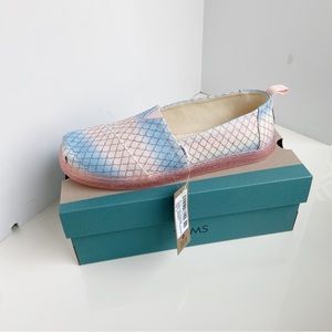 Youth Glitter Mermaid Toms Alpargata Jelly Sole